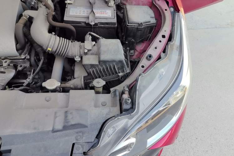 Used Toyota YARiS L Zhi Xuan 2016 Revised 1.5E CVT Charming Edition Engine Bay Left