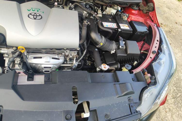 Used Toyota YARiS L Zhi Xuan 2016 Revised 1.5E CVT Charming Edition Engine Bay Left