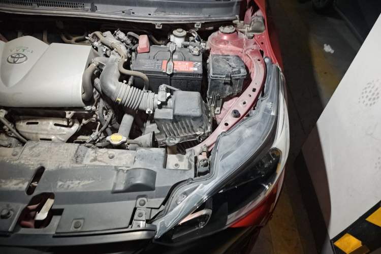 Used Toyota YARiS L Zhi Xuan 2016 Revised 1.5E CVT Charming Edition Engine Bay Left