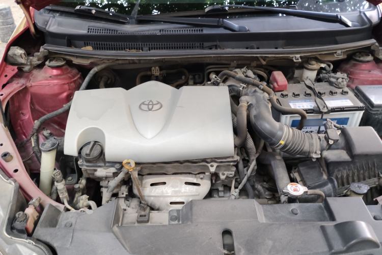 Used Toyota YARiS L Zhi Xuan 2016 Revised 1.5E CVT Charming Edition Engine Bay