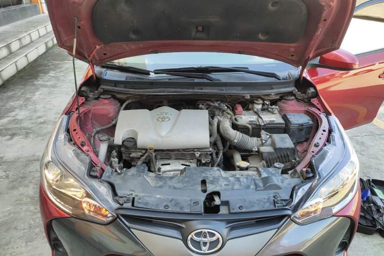 Used Toyota YARiS L Zhi Xuan 2016 Revised 1.5E CVT Charming Edition Engine Bay