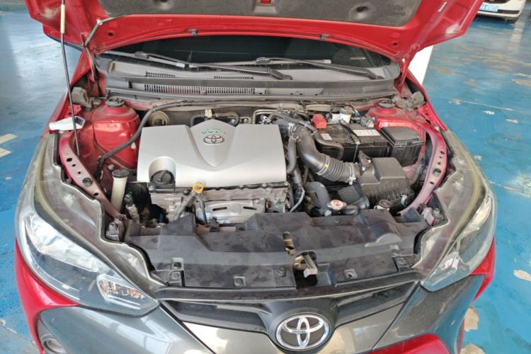 Used Toyota YARiS L Zhi Xuan 2016 Revised 1.5E CVT Charming Edition Engine Bay