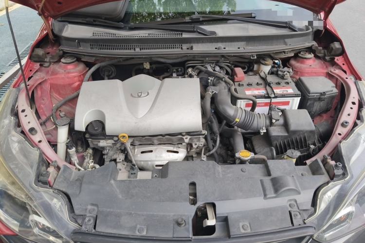 Used Toyota YARiS L Zhi Xuan 2016 Revised 1.5E CVT Charming Edition Engine Bay