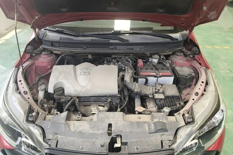 Used Toyota YARiS L Zhi Xuan 2016 Revised 1.5E CVT Charming Edition Engine Bay