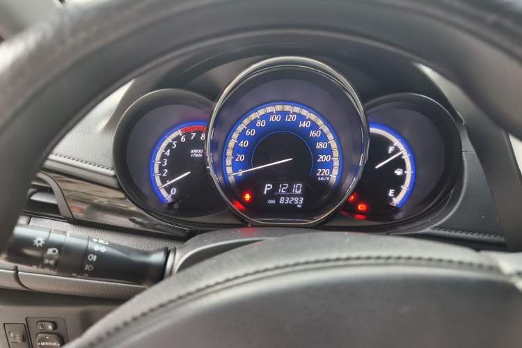 Used Toyota YARiS L Zhi Xuan 2016 Revised Version 1.5G CVT with Dynamic Sunroof Instrument Cluster