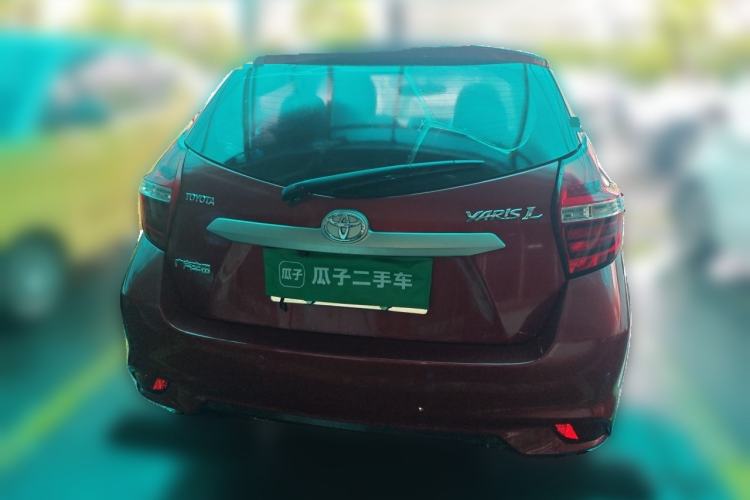 Used Toyota YARiS L Zhi Xuan 2016 Revised 1.5E CVT Charming Edition Rear