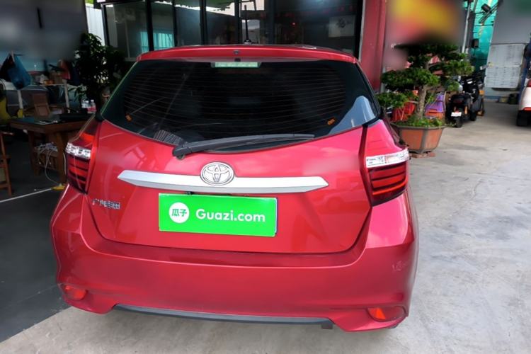 Used Toyota YARiS L Zhi Xuan 2016 Revised 1.5E CVT Charming Edition Rear
