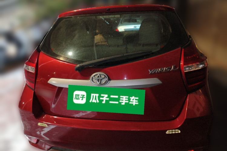 Used Toyota YARiS L Zhi Xuan 2016 Revised 1.5E CVT Charming Edition Rear