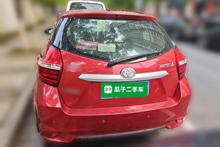 Used Toyota YARiS L Zhi Xuan 2016 Revised 1.5E CVT Charming Edition Rear