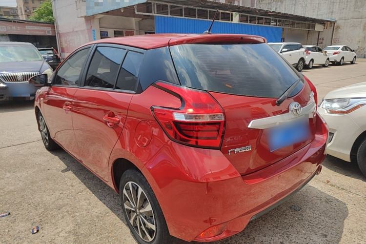 Used Toyota YARiS L Zhi Xuan 2016 Revised 1.5E CVT Charming Edition Rear Left 45 Deg