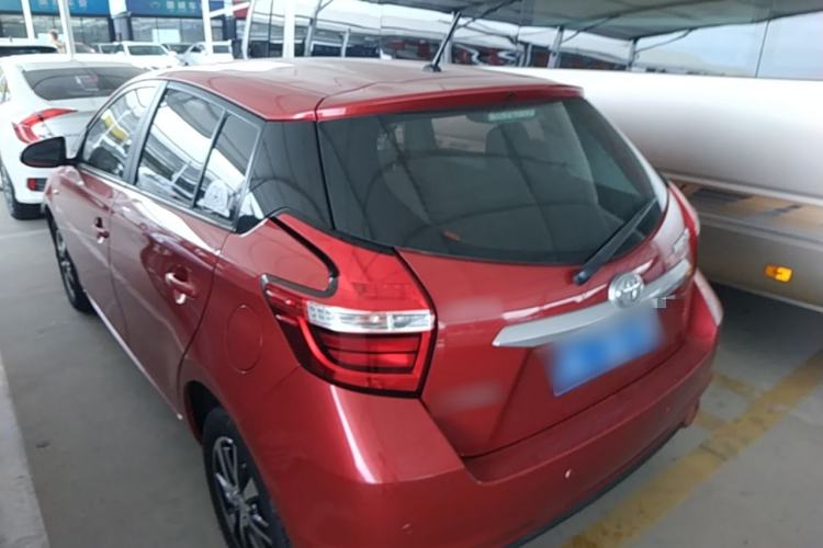 Used Toyota YARiS L Zhi Xuan 2016 Revised 1.5E CVT Charming Edition Rear Left 45 Deg