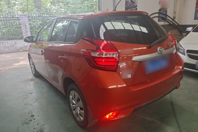 Used Toyota YARiS L Zhi Xuan 2016 Revised 1.5E CVT Charming Edition Rear Left 45 Deg