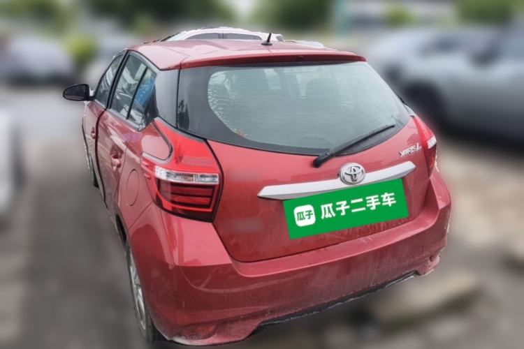 Used Toyota YARiS L Zhi Xuan 2016 Revised Version 1.5G CVT with Dynamic Sunroof Rear Left 45 Deg