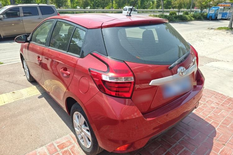 Used Toyota YARiS L Zhi Xuan 2016 Revised Version 1.5G CVT with Dynamic Sunroof Rear Left 45 Deg