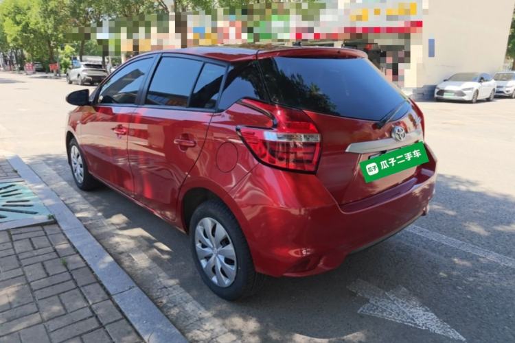 Used Toyota YARiS L Zhi Xuan 2016 Revised 1.5E CVT Charming Edition Rear Left 45 Deg
