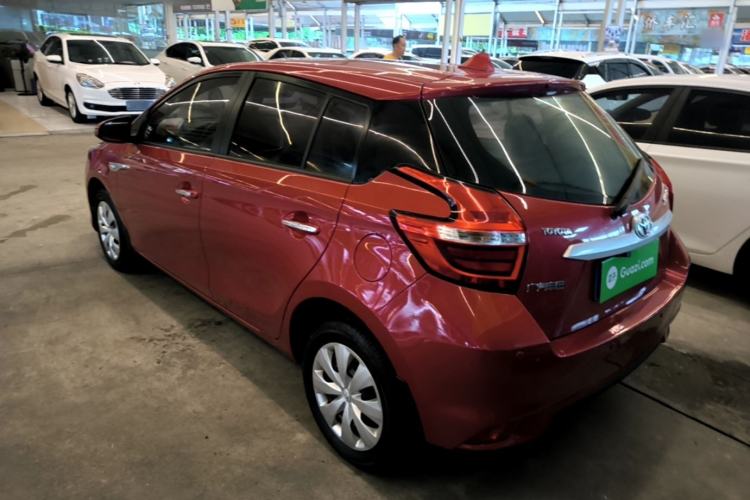 Used Toyota YARiS L Zhi Xuan 2016 Revised 1.5E CVT Charming Edition Rear Left 45 Deg