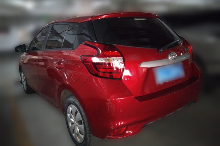 Used Toyota YARiS L Zhi Xuan 2016 Revised 1.5E CVT Charming Edition Rear Left 45 Deg