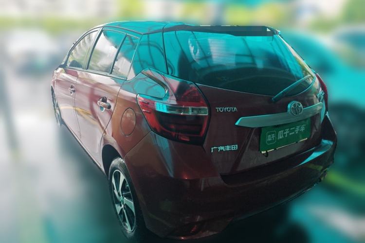 Used Toyota YARiS L Zhi Xuan 2016 Revised 1.5E CVT Charming Edition Rear Left 45 Deg