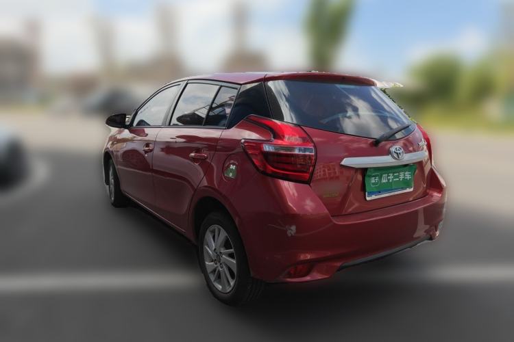 Used Toyota YARiS L Zhi Xuan 2016 Revised Version 1.5G CVT with Dynamic Sunroof Rear Left 45 Deg