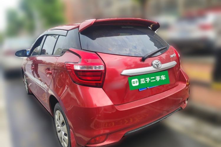 Used Toyota YARiS L Zhi Xuan 2016 Revised 1.5E CVT Charming Edition Rear Left 45 Deg