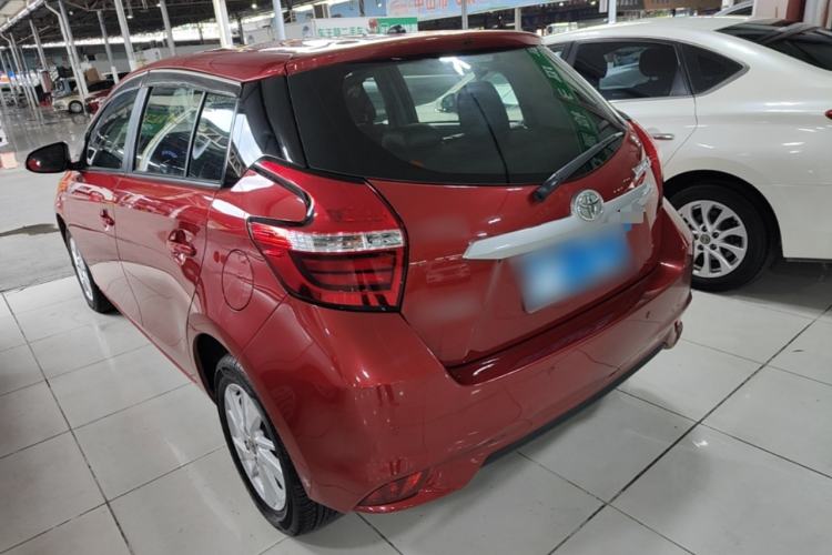 Used Toyota YARiS L Zhi Xuan 2016 Revised Version 1.5G CVT with Dynamic Sunroof Rear Left 45 Deg