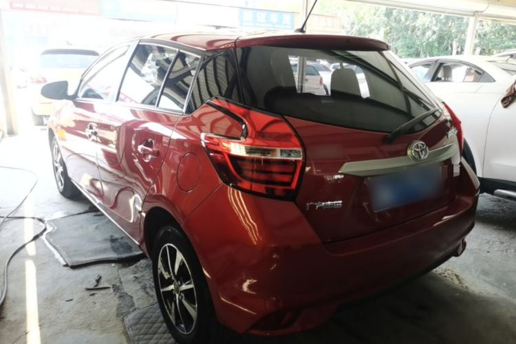 Used Toyota YARiS L Zhi Xuan 2016 Revised 1.5E CVT Charming Edition Rear Left 45 Deg