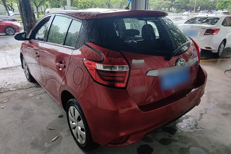 Used Toyota YARiS L Zhi Xuan 2016 Revised 1.5E CVT Charming Edition Rear Left 45 Deg