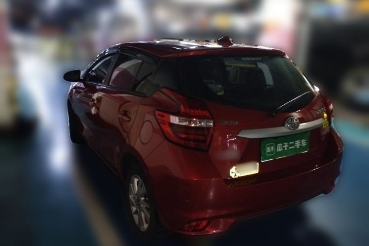 Used Toyota YARiS L Zhi Xuan 2016 Revised Version 1.5G CVT with Dynamic Sunroof Rear Left 45 Deg