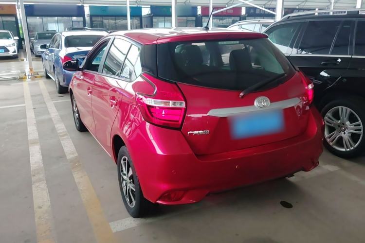 Used Toyota YARiS L Zhi Xuan 2016 Revised 1.5E CVT Charming Edition Rear Left 45 Deg