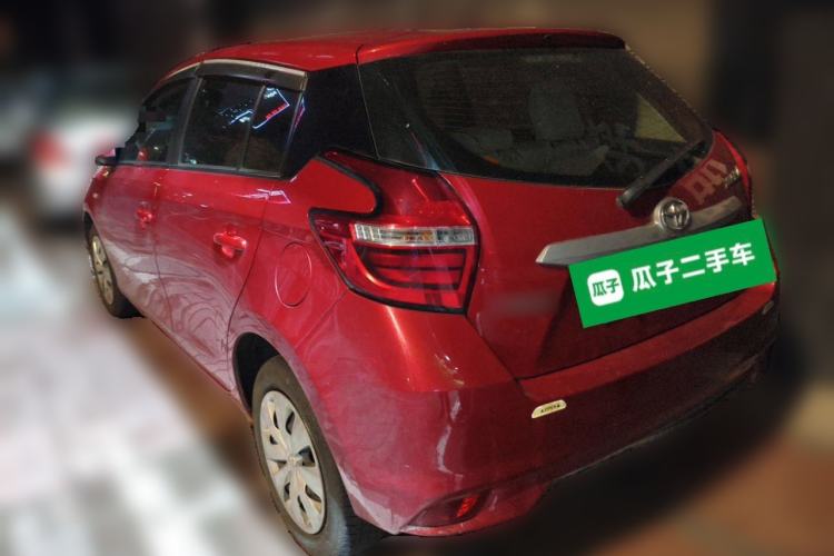 Used Toyota YARiS L Zhi Xuan 2016 Revised 1.5E CVT Charming Edition Rear Left 45 Deg