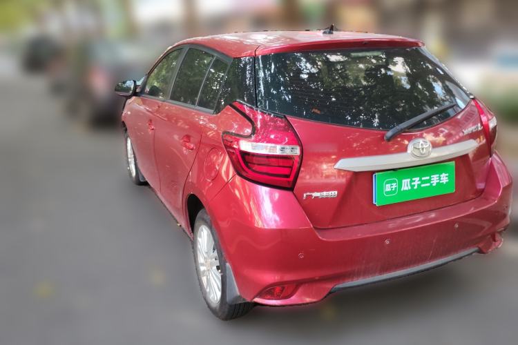 Used Toyota YARiS L Zhi Xuan 2016 Revised 1.5E CVT Charming Edition Rear Left 45 Deg
