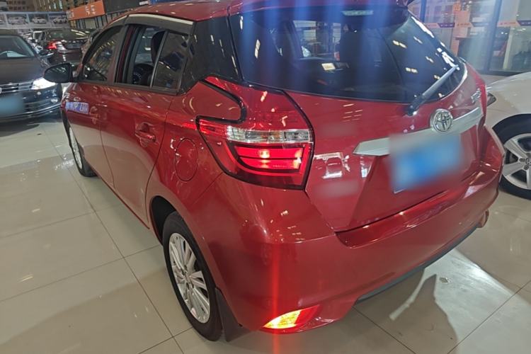 Used Toyota YARiS L Zhi Xuan 2016 Revised 1.5E CVT Charming Edition Rear Left 45 Deg