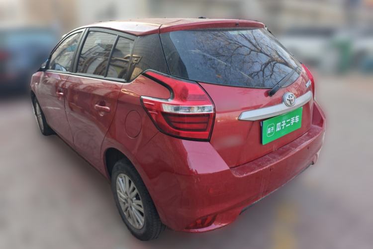 Used Toyota YARiS L Zhi Xuan 2016 Revised 1.3E Manual – Charming Edition Rear Left 45 Deg