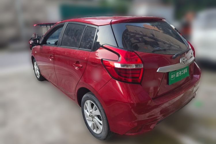 Used Toyota YARiS L Zhi Xuan 2016 Revised Version 1.5G CVT with Dynamic Sunroof Rear Left 45 Deg