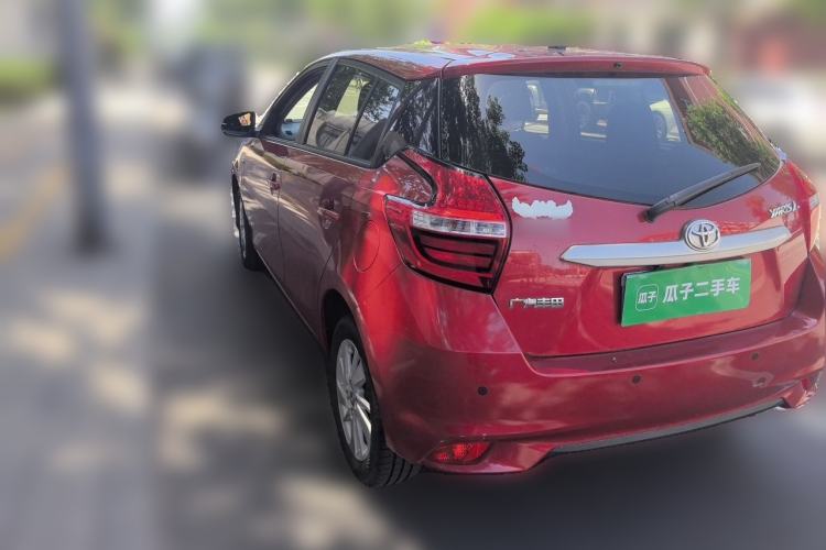 Used Toyota YARiS L Zhi Xuan 2016 Revised Version 1.5G CVT with Dynamic Sunroof Rear Left 45 Deg