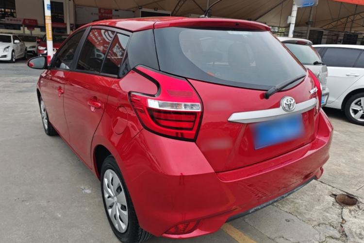 Used Toyota YARiS L Zhi Xuan 2016 Revised 1.5E CVT Charming Edition Rear Left 45 Deg