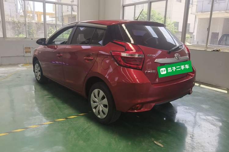 Used Toyota YARiS L Zhi Xuan 2016 Revised 1.5E CVT Charming Edition Rear Left 45 Deg