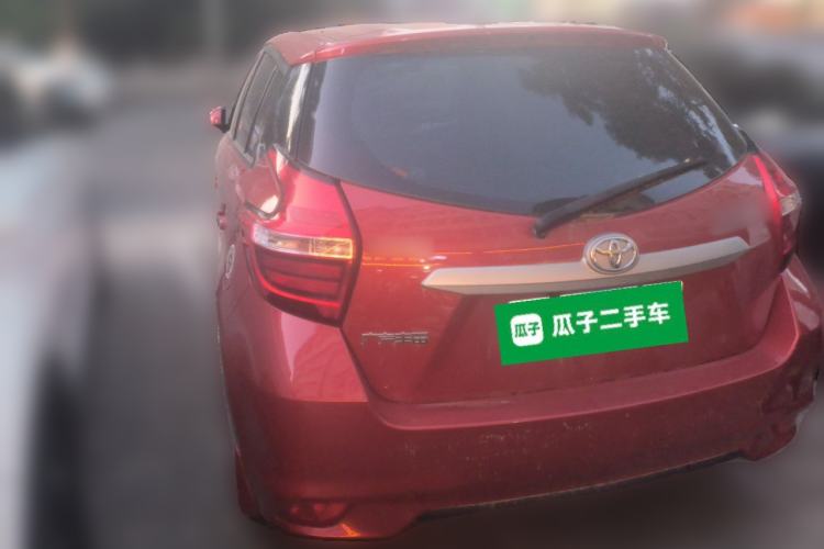 Used Toyota YARiS L Zhi Xuan 2016 Revised 1.5E CVT Charming Edition Rear Left 45 Deg