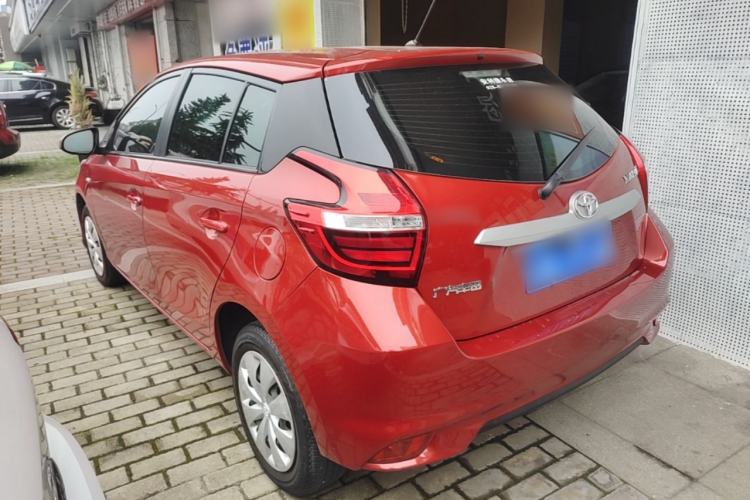 Used Toyota YARiS L Zhi Xuan 2016 Revised 1.5E CVT Charming Edition Rear Left 45 Deg