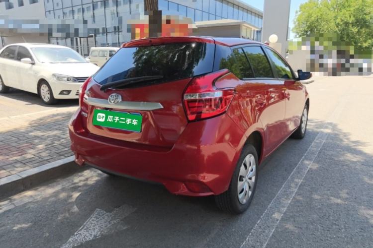 Used Toyota YARiS L Zhi Xuan 2016 Revised 1.5E CVT Charming Edition Rear Right 45 Deg