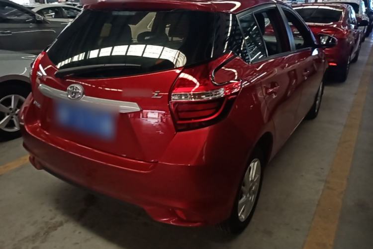 Used Toyota YARiS L Zhi Xuan 2016 Revised Version 1.5G CVT with Dynamic Sunroof Rear Right 45 Deg