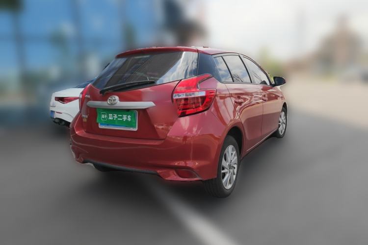 Used Toyota YARiS L Zhi Xuan 2016 Revised Version 1.5G CVT with Dynamic Sunroof Rear Right 45 Deg