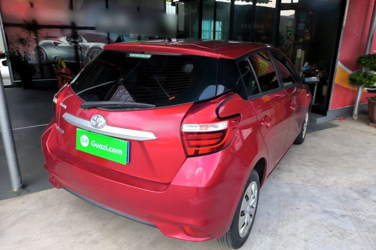 Used Toyota YARiS L Zhi Xuan 2016 Revised 1.5E CVT Charming Edition Rear Right 45 Deg