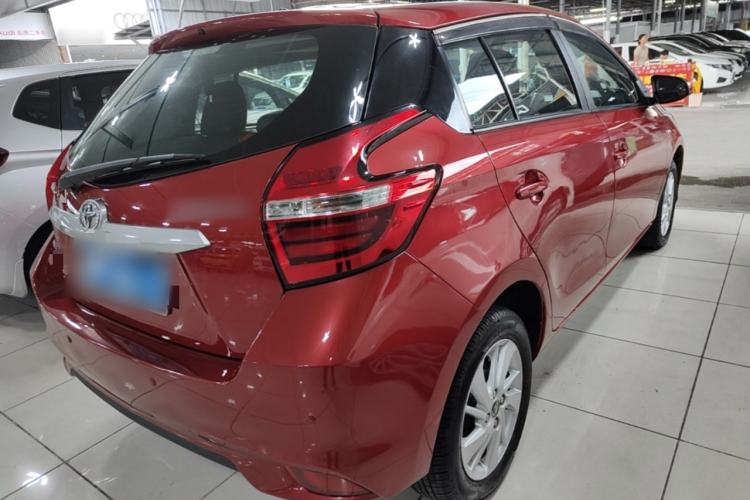 Used Toyota YARiS L Zhi Xuan 2016 Revised Version 1.5G CVT with Dynamic Sunroof Rear Right 45 Deg