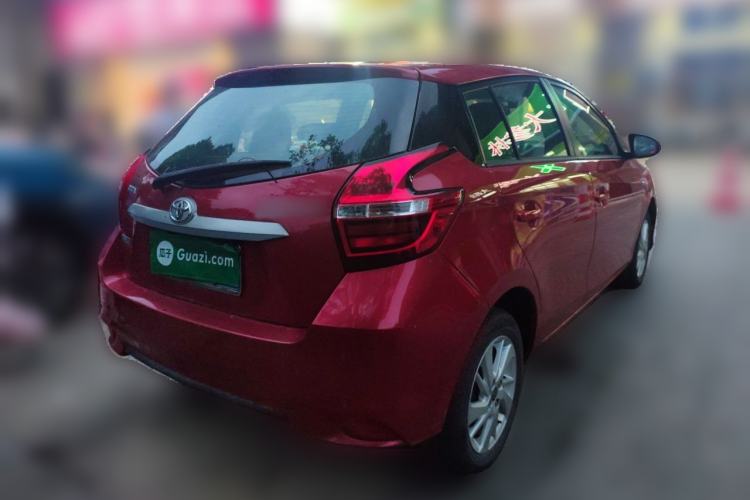 Used Toyota YARiS L Zhi Xuan 2016 Revised Version 1.5G CVT with Dynamic Sunroof Rear Right 45 Deg