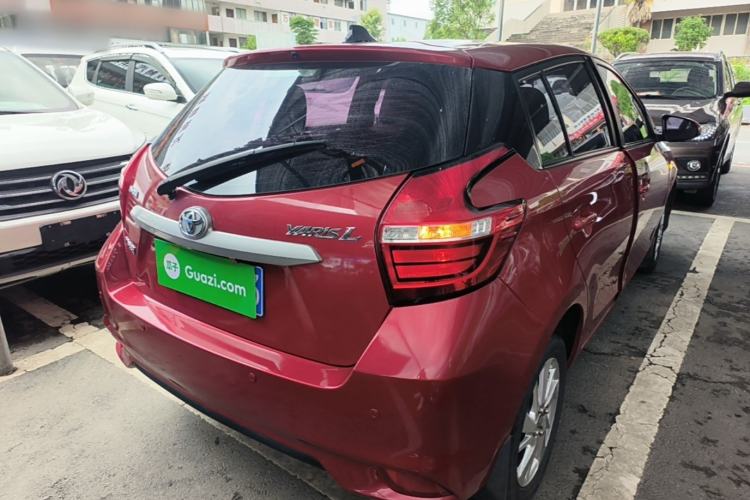 Used Toyota YARiS L Zhi Xuan 2016 Revised 1.5E CVT Charming Edition Rear Right 45 Deg