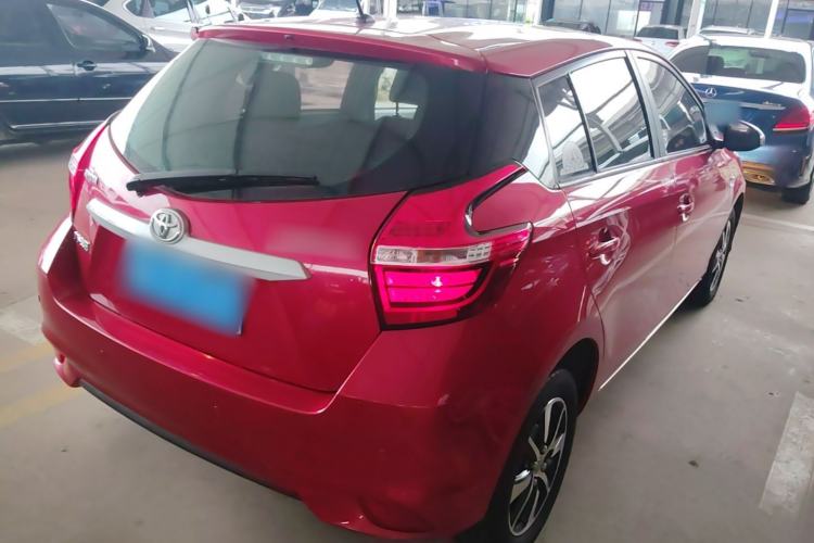 Used Toyota YARiS L Zhi Xuan 2016 Revised 1.5E CVT Charming Edition Rear Right 45 Deg