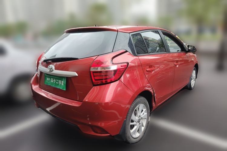 Used Toyota YARiS L Zhi Xuan 2016 Revised Version 1.5G CVT with Dynamic Sunroof Rear Right 45 Deg
