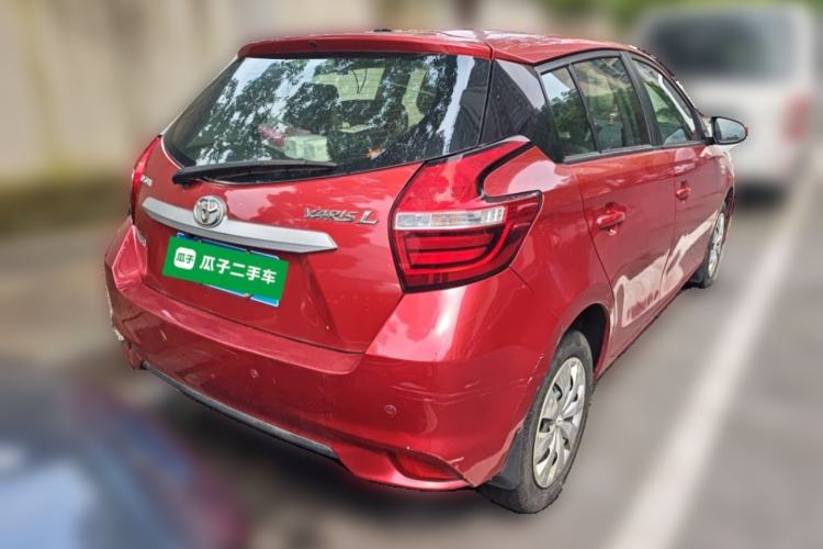 Used Toyota YARiS L Zhi Xuan 2016 Revised 1.5E CVT Charming Edition Rear Right 45 Deg