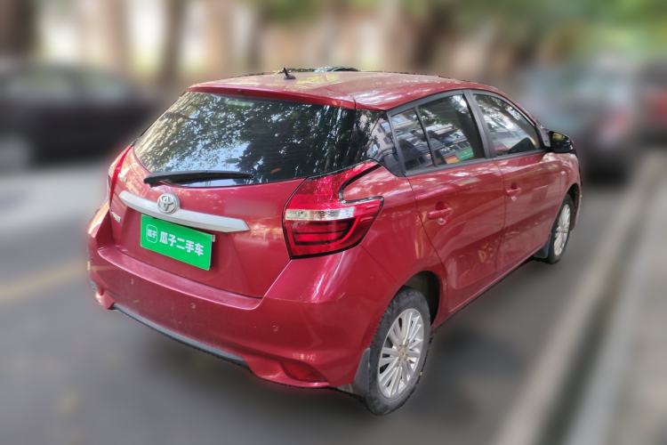 Used Toyota YARiS L Zhi Xuan 2016 Revised 1.5E CVT Charming Edition Rear Right 45 Deg